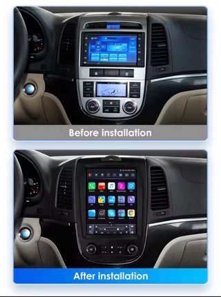 Radio Android 13 4G Hyundai Santa Fe 2006-2012