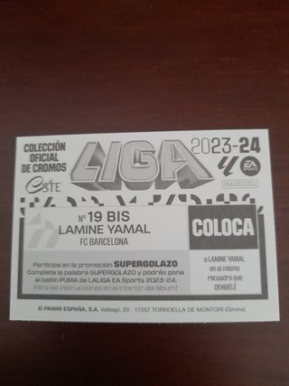 Lamine Yamal 108 Bis + Liga Este 19 Bis