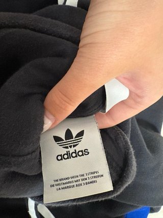 Felpa Adidas Originale Nera Rossa Blu Bianca