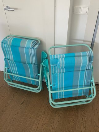 Conjunto 2 Sillas Playa Piscina