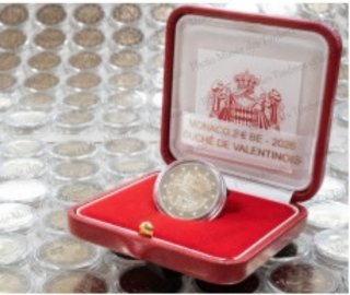 Moneda 2€ Mónaco 2026 Duche de Valentinois