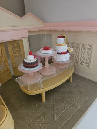 Pastelería Sylvanian vintage