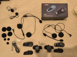 FODSPORTS FX-S Intercomunicador Bluetooth Casco