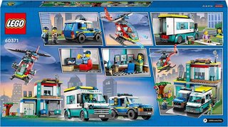 NUEVO!! LEGO 60371 City Central de Vehículos de