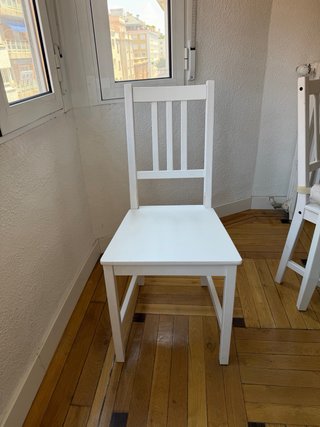 Sillas Stefan Blancas Ikea (4 unidades)