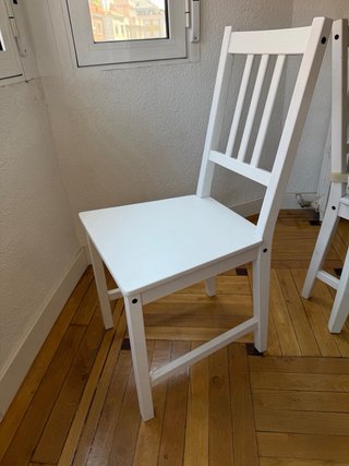 Sillas Stefan Blancas Ikea (4 unidades)