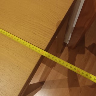 Mesa extensible IKEA madera