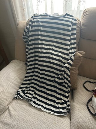 Vestido Mujer Rayas Talla XXL
