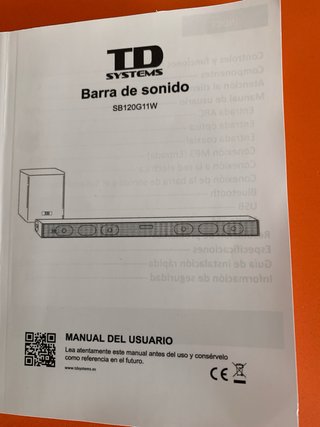 Sistema de Sonido TD Systems Negro