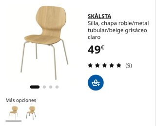 Sedie IKEA (lotto)