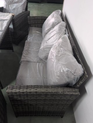Conjunto Ratán Mesa y Sillones Exterior