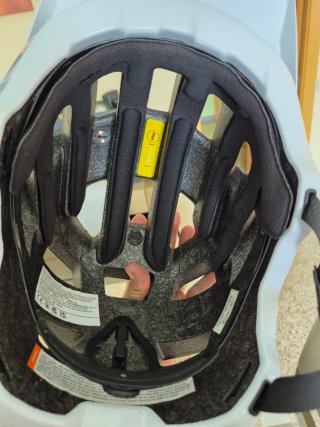 Casco POC Kortal Race Blanco y Negro