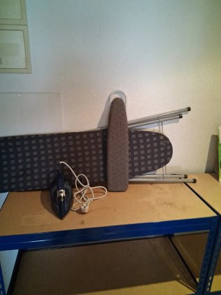 Plancha y tabla de planchar