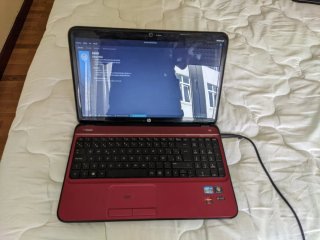Portátil HP G6 Intel i3 6GB RAM 500GB HD Rojo