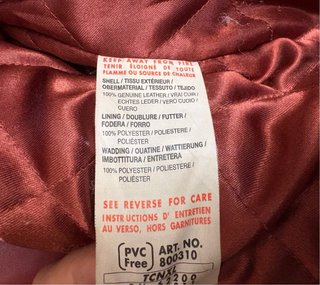 Chaqueta Cuero Puma Rally Moto Vintage Marrón