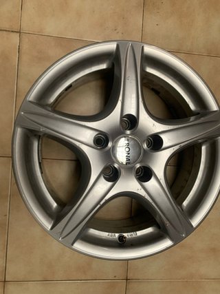 Llantas RONAL 16”. 5 RADIOS//ESTILO TUNING CLASICO