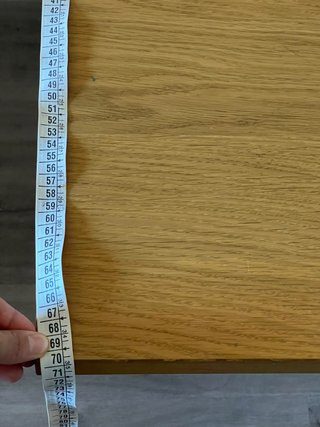 Mesa comedor extensible Ikea BJURSTA roble