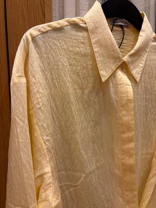 Camisa de Mango Amarilla Sin estrenar