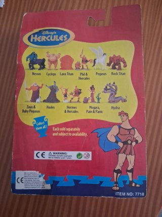 Disney Hércules Zeus y Bebé Pegaso Juguetes