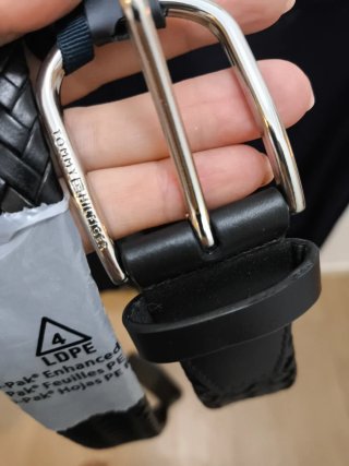 Cintura Tommy Hilfiger intrecciata 100cm