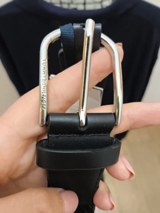 Cintura Tommy Hilfiger intrecciata 100cm
