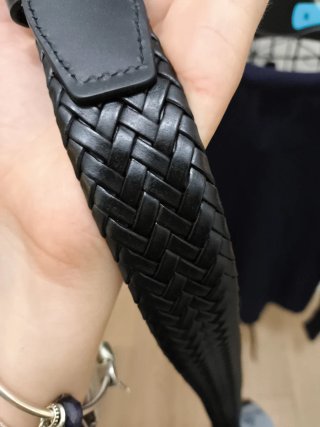 Cintura Tommy Hilfiger intrecciata 100cm