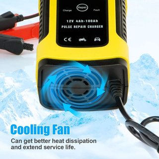 #34 NUEVO!! 6A 12V Cargador de Batería Coche