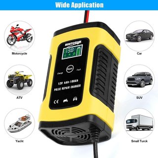 #34 NUEVO!! 6A 12V Cargador de Batería Coche