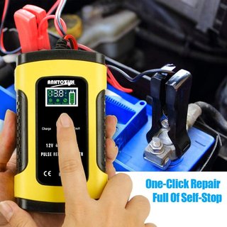 #34 NUEVO!! 6A 12V Cargador de Batería Coche