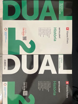 Història, 2 Batxillerat, Dual Quadern d'activitats