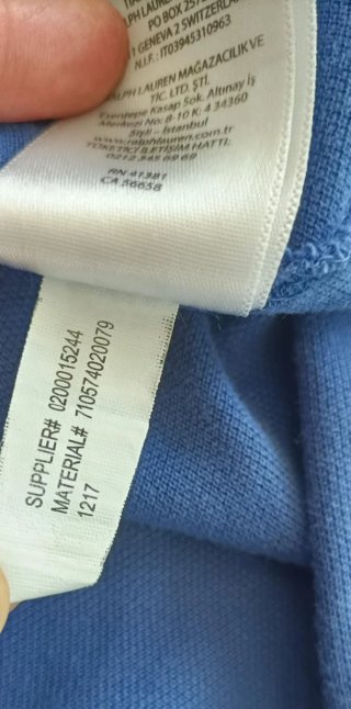 Polo Ralph Lauren Taglia M Blu