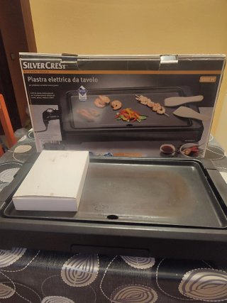 SilverCrest Plancha Eléctrica de Mesa 2000W