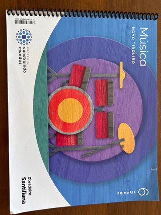 Libro Música Novo Tiroliro 6 Primaria GALEGO
