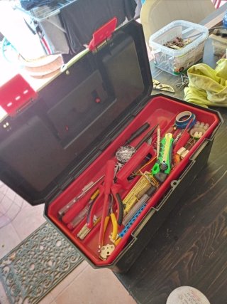 Caja de herramientas de plástico duro