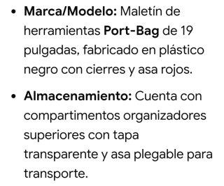 Caja de herramientas de plástico duro