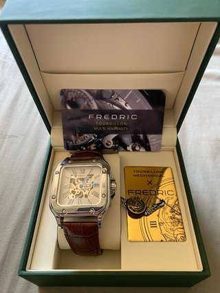 Reloj Fredric X Tourbillon Mecánico Esqueleto