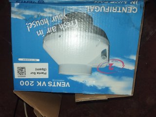 Extractor VENTS VK 200 Centrifugado
