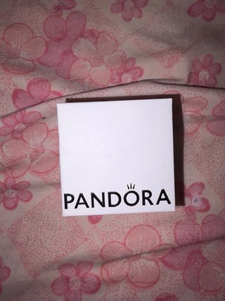 Pendientes Lazo Pandora Rosa y Plata