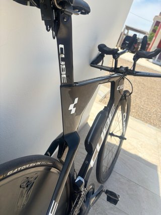 Bicicleta Triatlón/Contrarreloj Cube C:68