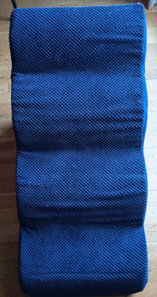Escalera para perros/rampa de cama azul