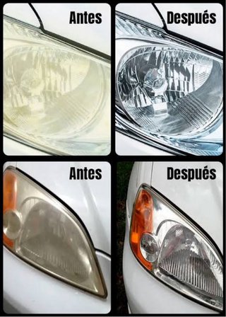 Restauración Faros Opacos Coche