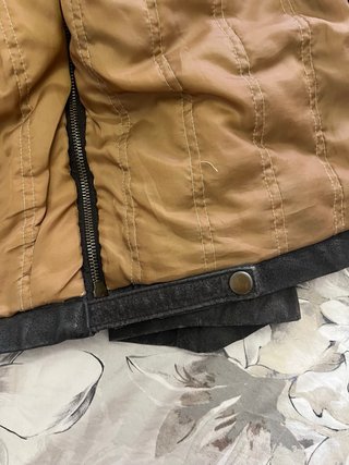 Chaqueta Cuero Blustaff XL Negra