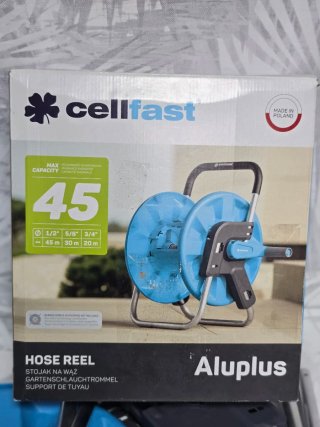 Carrete Manguera Cellfast Aluplus 45m