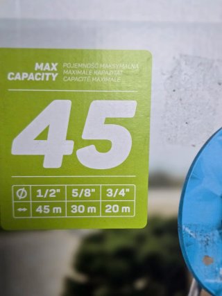 Carrete Manguera Cellfast Aluplus 45m