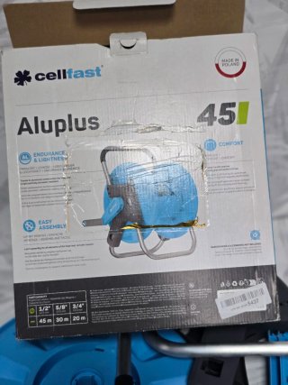Carrete Manguera Cellfast Aluplus 45m