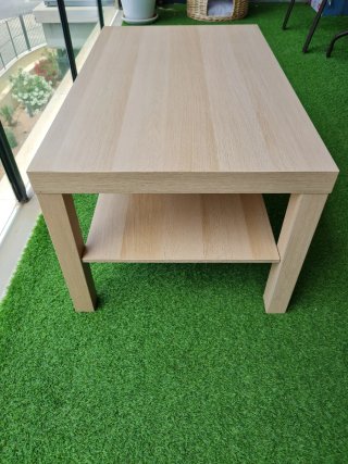 Mesa de centro de madera clara IKEA LACK