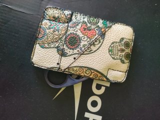 Cartera Individual Perfection Diseño Calavera