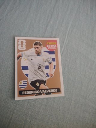 Carta Panini Extra Sticker Federico Valverde