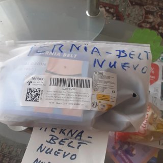 Cinturón Hernia Denben Negro nuevo solo efektivo