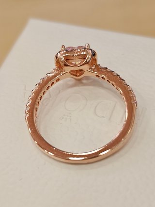 Anillo Pandora Rose Corazón Circonitas Talla 52